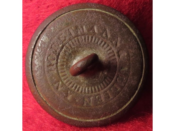 South Carolina State Seal Coat Button