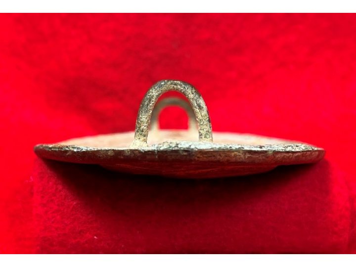 US Cartridge Box Plate - Rare Large Brass Loops - Ohio Troops - High Quality