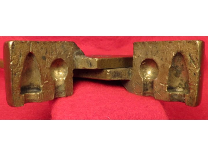 .31 Cal. Double Cavity Brass Bullet Mold