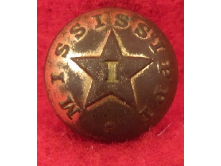 Mississippi Infantry Cuff Button