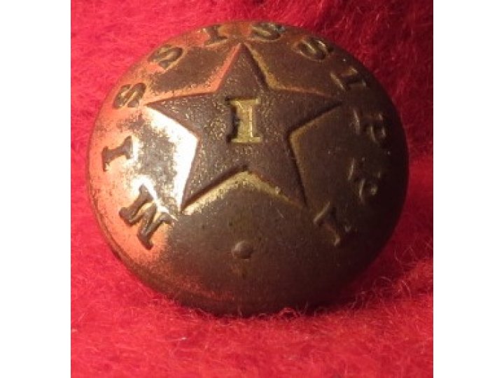 Mississippi Infantry Cuff Button