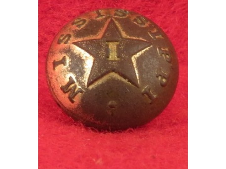 Mississippi Infantry Cuff Button