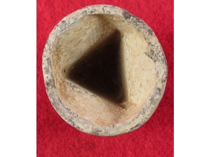 French Pattern .69 Caliber "Triangle Base" Bullet
