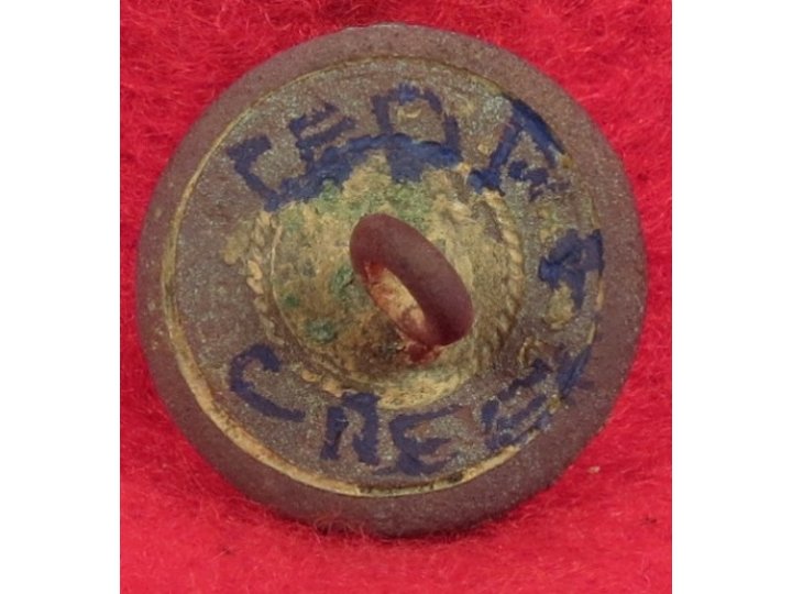 US Infantry Cuff Button - Cedar Creek