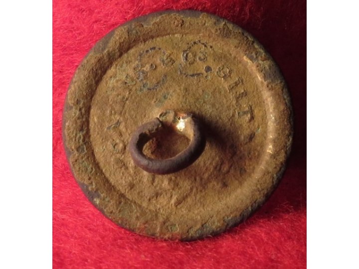 Pre-Civil War Flat Button - Cedar Creek