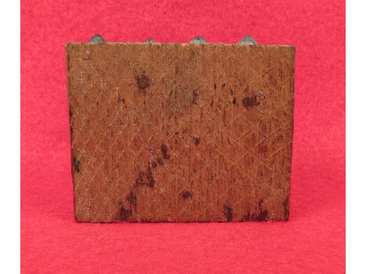 Cartridge Case with .36 Caliber Pistol Bullets