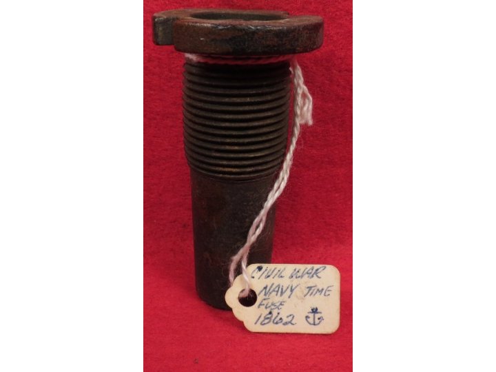 US Naval Fuze Dated 1862