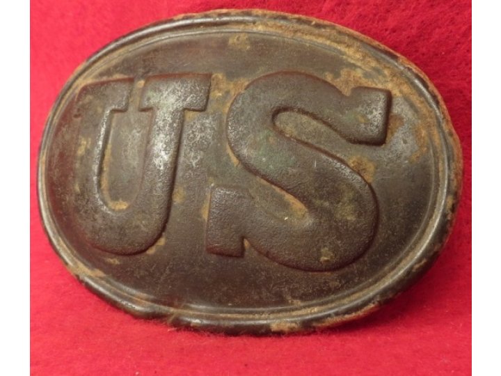 US Belt Buckle Marked "W. H. SMITH BROOKLYN"