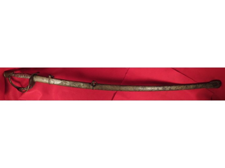 US MODEL 1860 LIGHT CAVALRY SABER DATED 1860