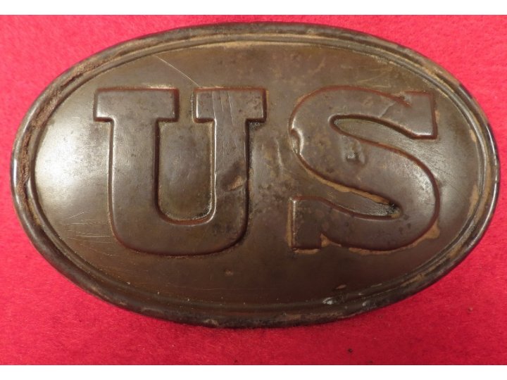 US Cartridge Box Plate - Marked W. H. Wilkinson & T. J. Shepard