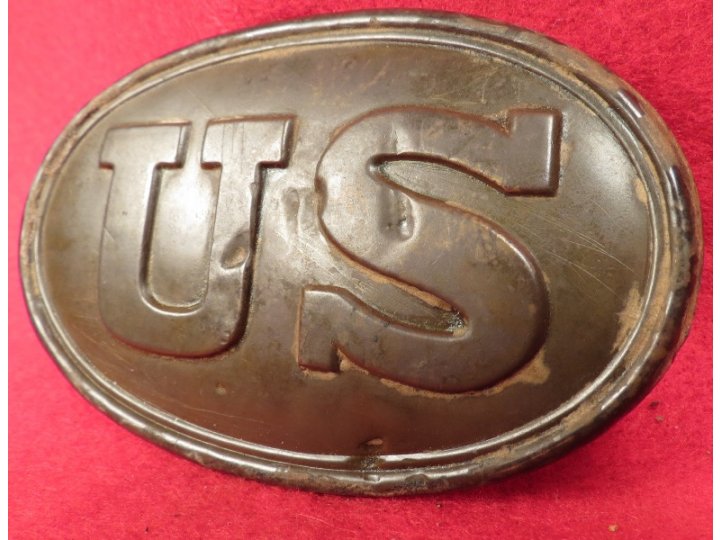 US Cartridge Box Plate - Marked W. H. Wilkinson & T. J. Shepard