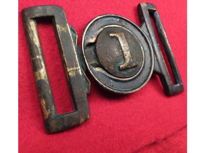 British Rifle Corps Two-Piece Belt Plate