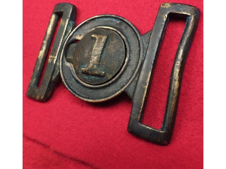 British Rifle Corps Two-Piece Belt Plate