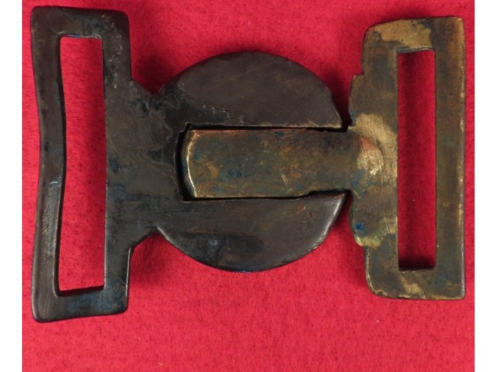 British Rifle Corps Two-Piece Belt Plate