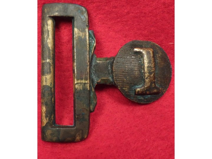 British Rifle Corps Two-Piece Belt Plate