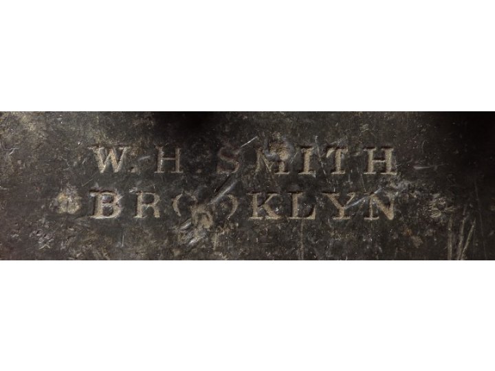 US Belt Buckle Marked "W. H. SMITH BROOKLYN"