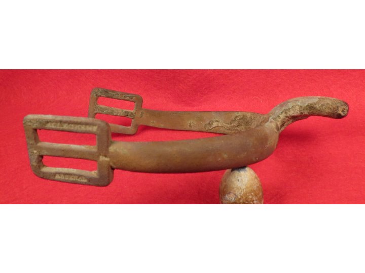 US Cavalry Spur - Marked "Allegheny Arsenal"
