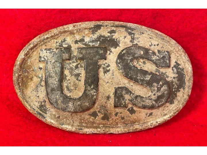 US Cartridge Box Plate - Contractor Marked "W. H. SMITH / BROOKLYN"