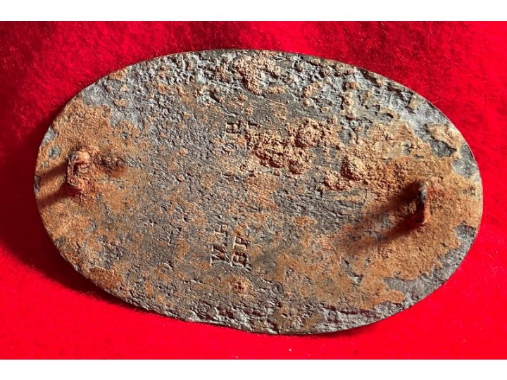 US Cartridge Box Plate - Contractor Marked "W. H. SMITH / BROOKLYN"