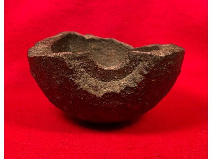 12 Pounder Exploded Cannonball Half Shell