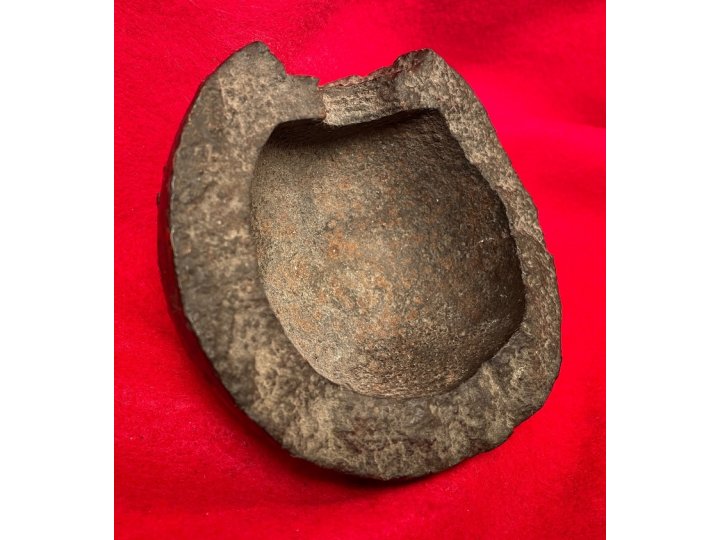 12 Pounder Exploded Cannonball Half Shell