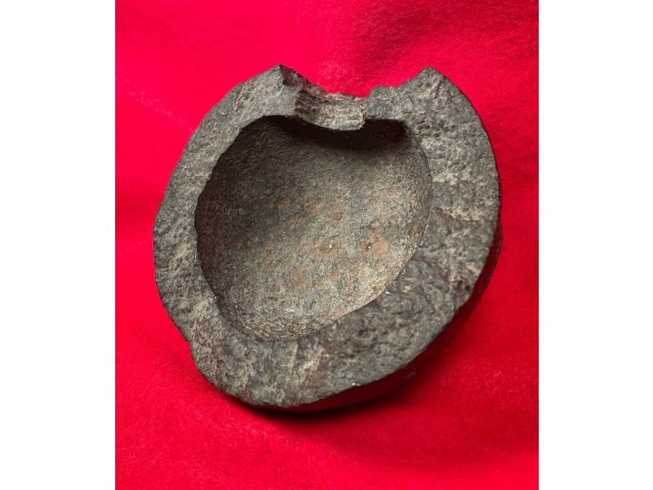 12 Pounder Exploded Cannonball Half Shell