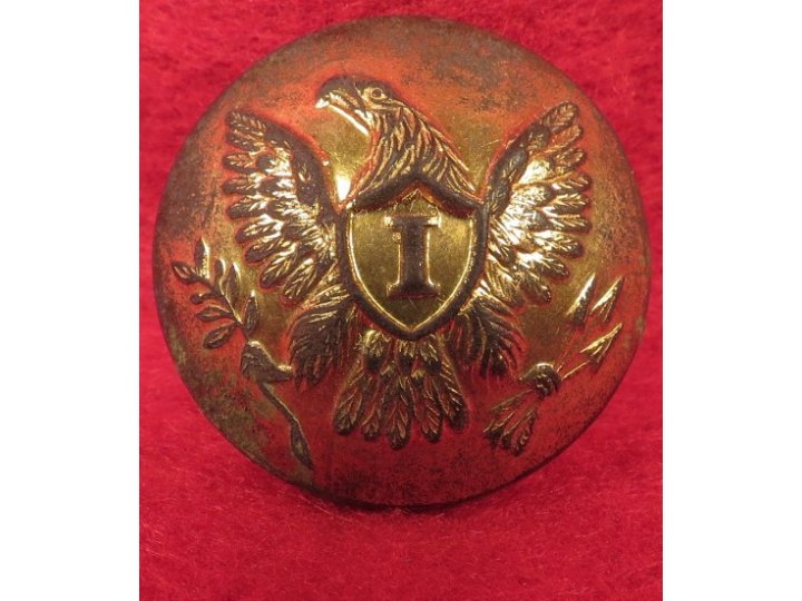 Federal Infantry Overcoat Button