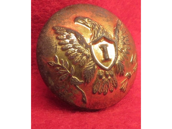 Federal Infantry Overcoat Button