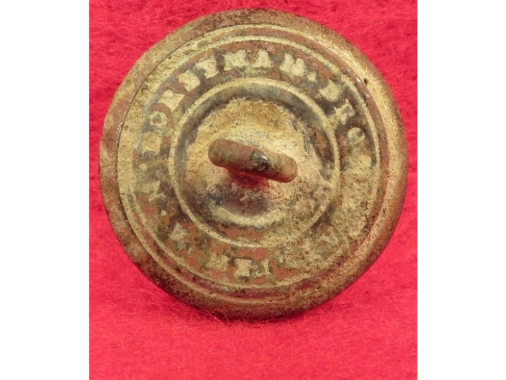 Federal Infantry Overcoat Button