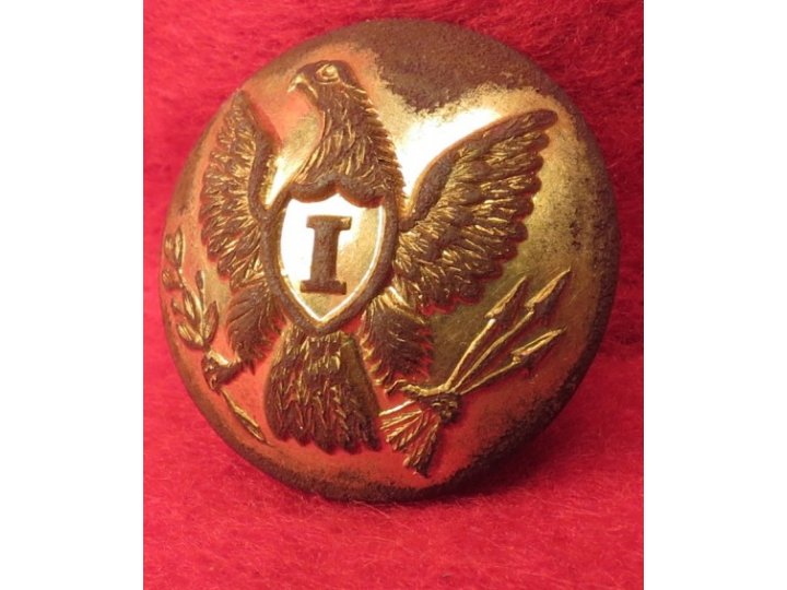 Federal Infantry Overcoat Button