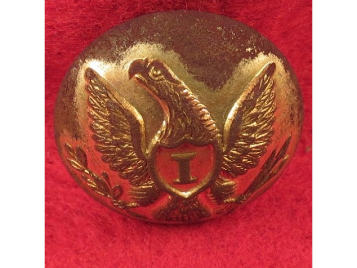 Federal Infantry Overcoat Button