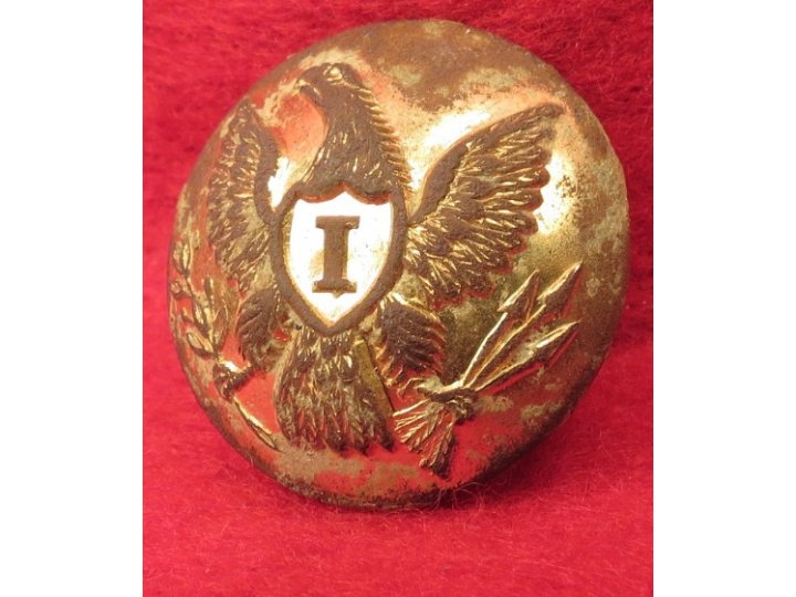 Federal Infantry Overcoat Button