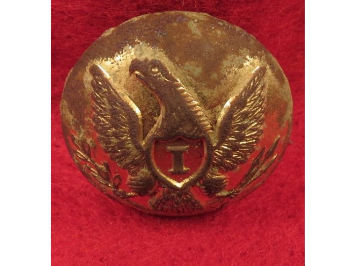 Federal Infantry Overcoat Button