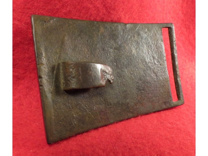 New York Militia Officer Belt Buckle - Cole's Hill - Museum Quality