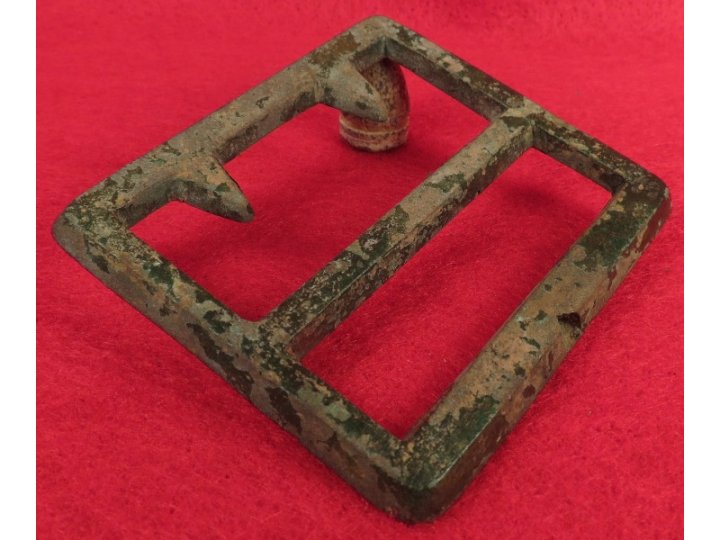 Confederate Frame Belt Buckle - Small Cavalry Size