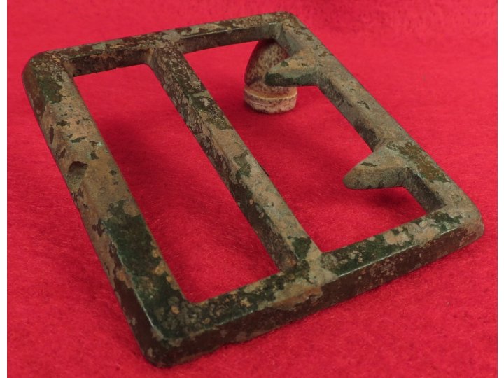 Confederate Frame Belt Buckle - Small Cavalry Size
