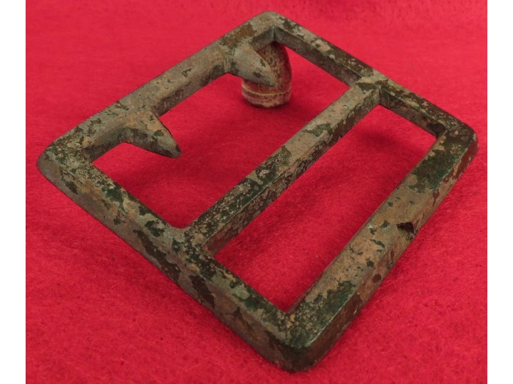 Confederate Frame Belt Buckle - Small Cavalry Size