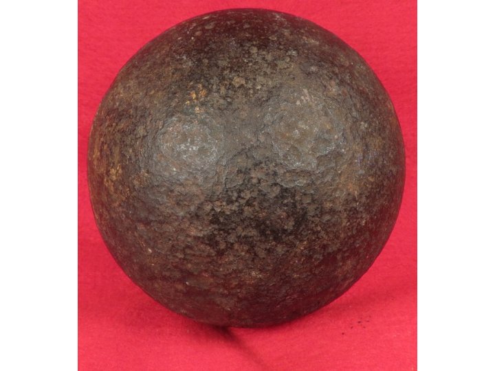 12 Pounder Solid Shot Cannonball