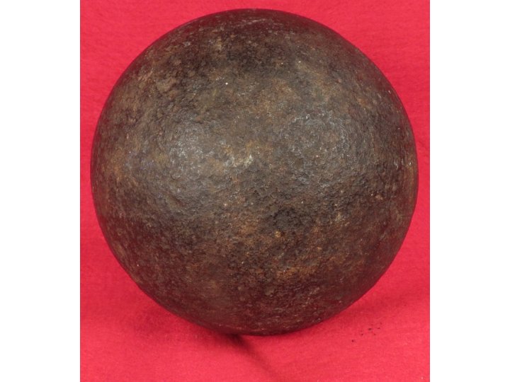 12 Pounder Solid Shot Cannonball