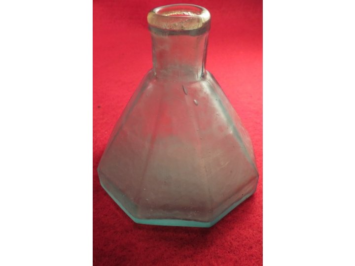 Eight Sided Umbrella Inkwell Bottle