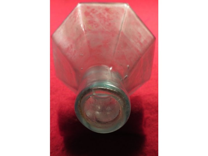 Eight Sided Umbrella Inkwell Bottle