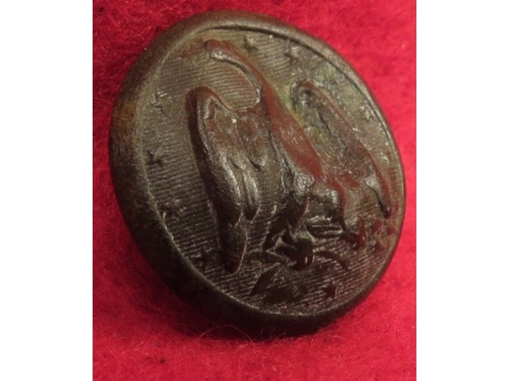 Confederate Army Officer Button