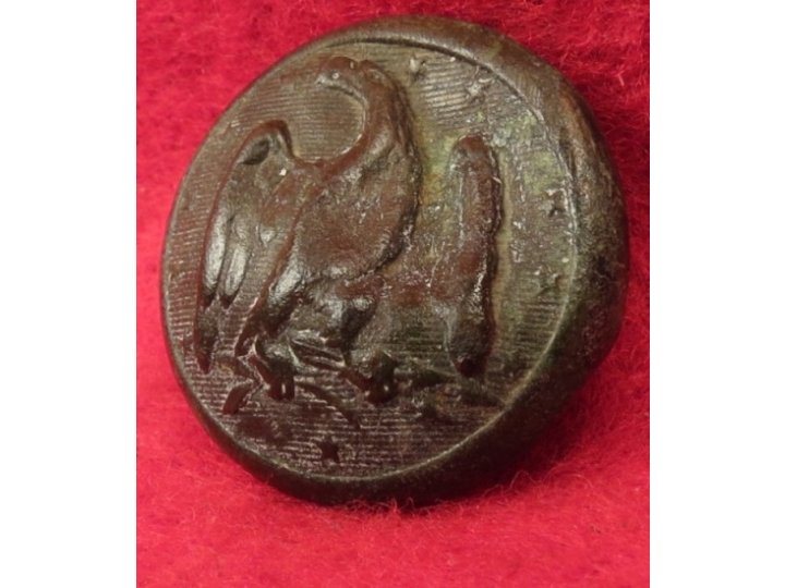 Confederate Army Officer Button