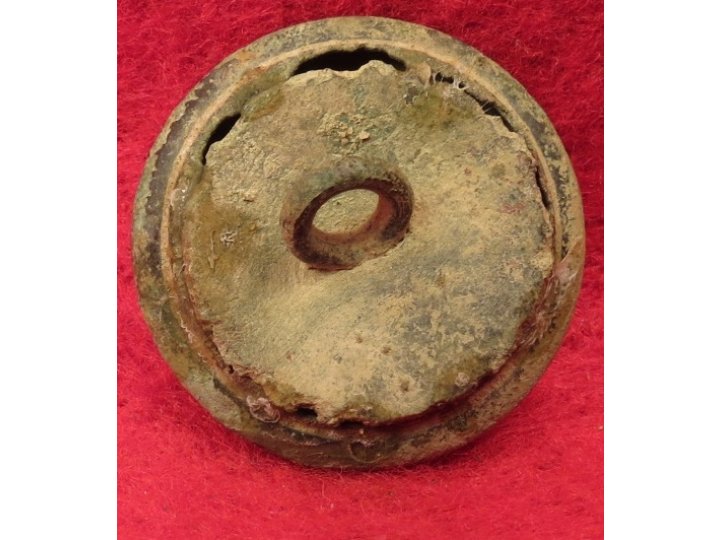 Confederate Artillery - Lined "A" Button