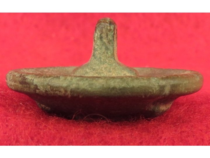 Confederate Infantry - Cast "I" Button - High Quality