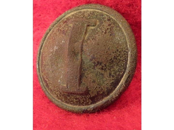 Confederate Infantry - Lined "I" Button