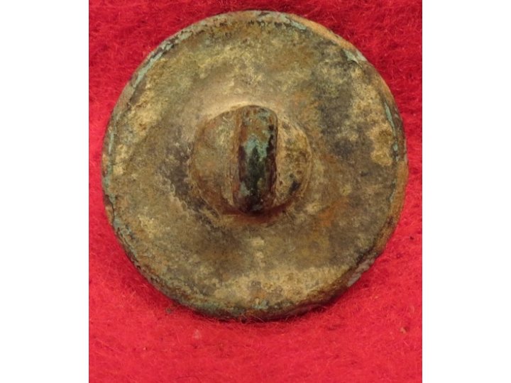 Confederate Infantry - Cast "I" Button