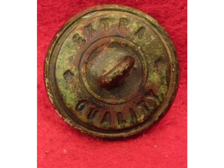 Virginia State Seal Button - Post Civil War