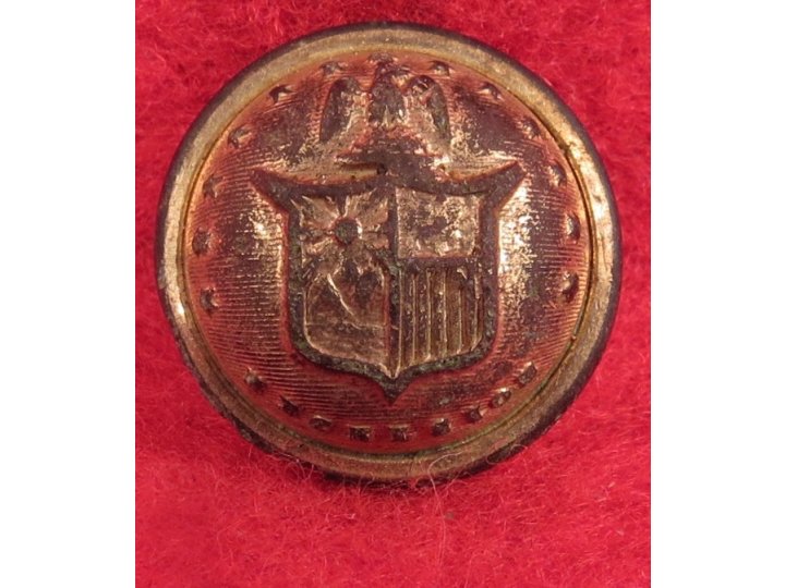 New York State Seal Cuff Button