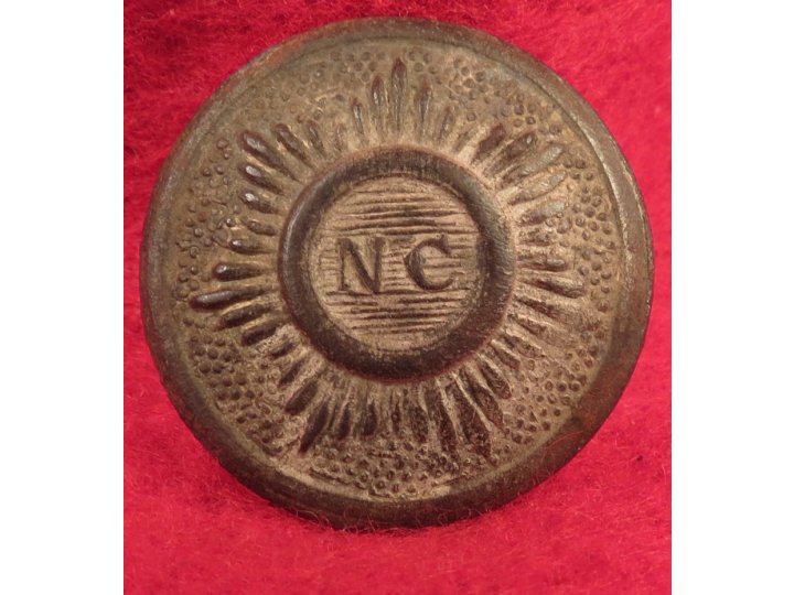 North Carolina "Sunburst" Button